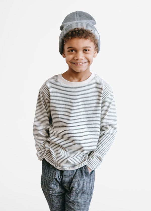 Home 8 Striped Cotton Sweater