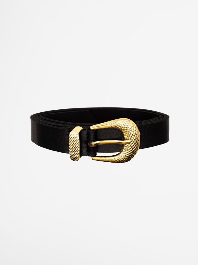 Home 23 products post black leather belt with gold buckle scaled 1